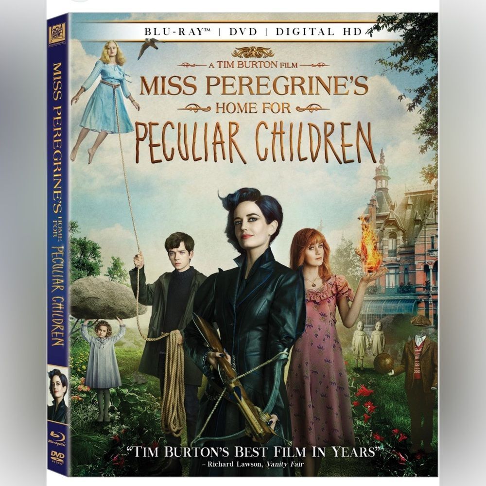 Miss Peregrine's Home for Peculiar Children Blu-ray DVD Digital HD